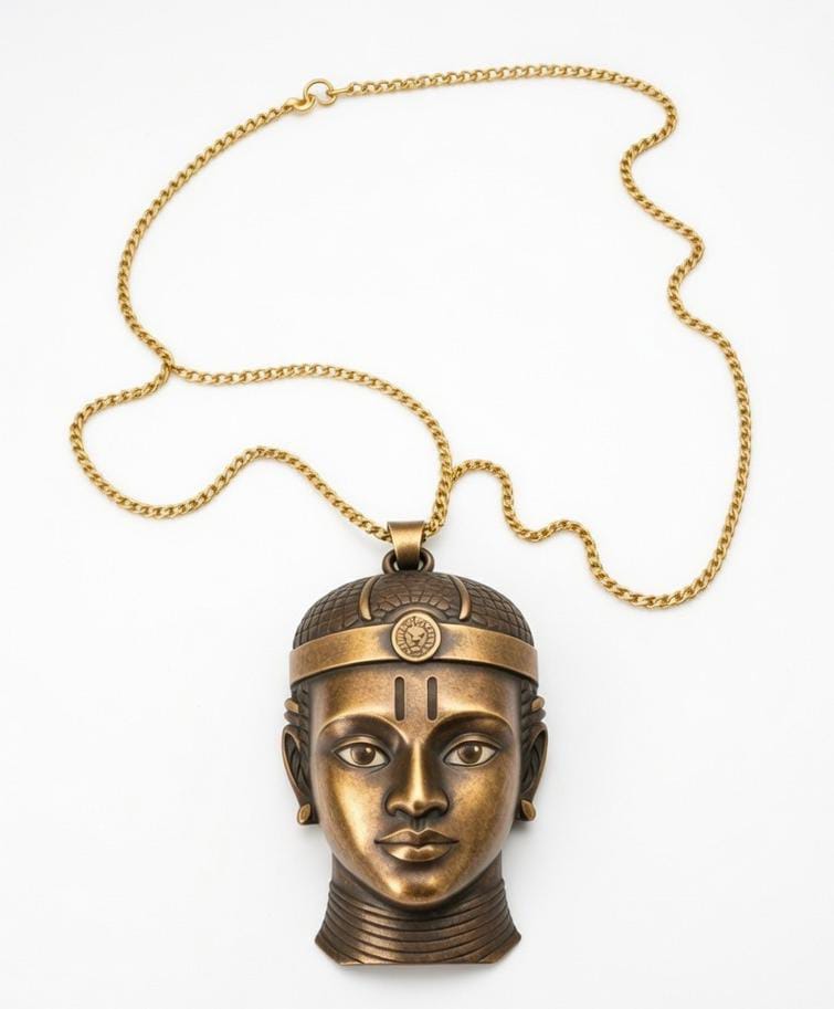 Ivory Mask Pendant